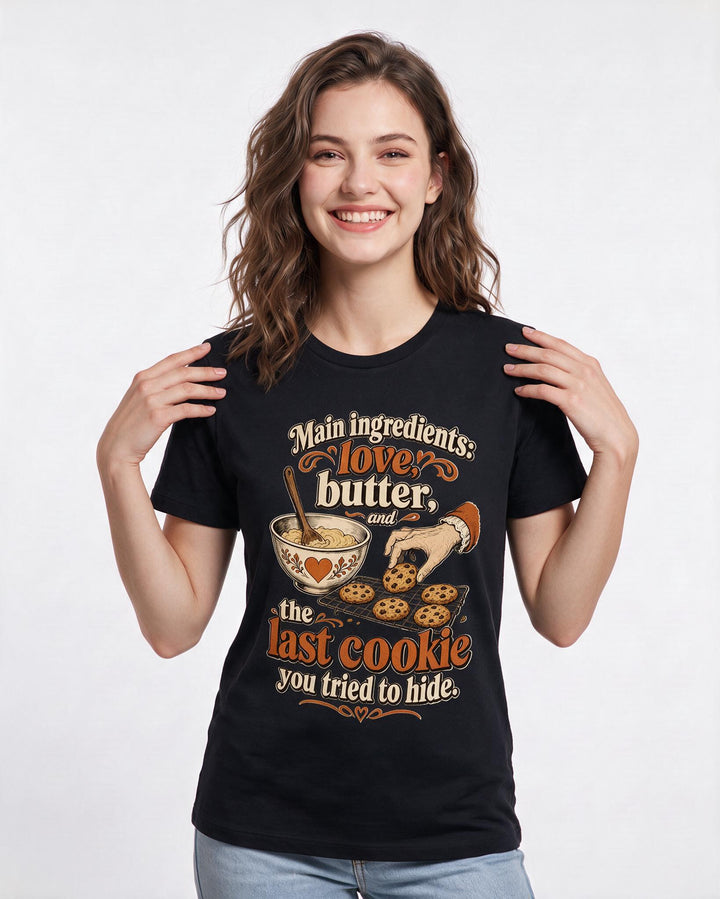 Family Black T-Shirt for Women – Everyday Expression Graphic Tee product image 3