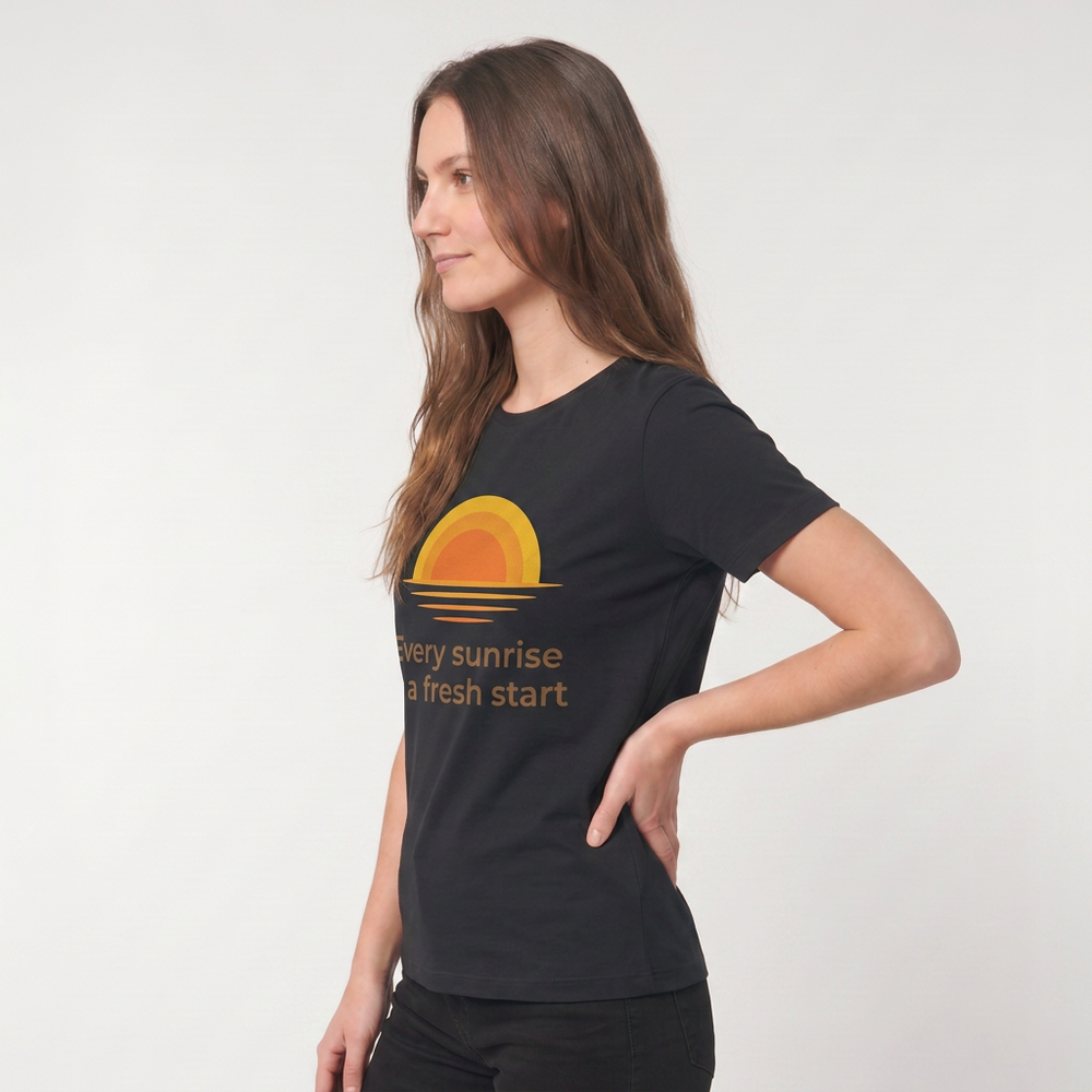 Black T-Shirt mockup 2