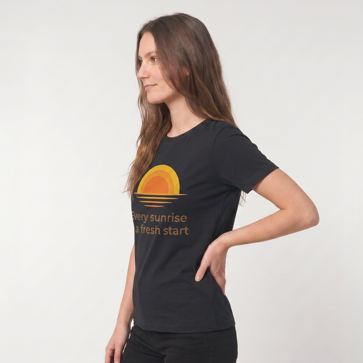 Black T-Shirt mockup 2