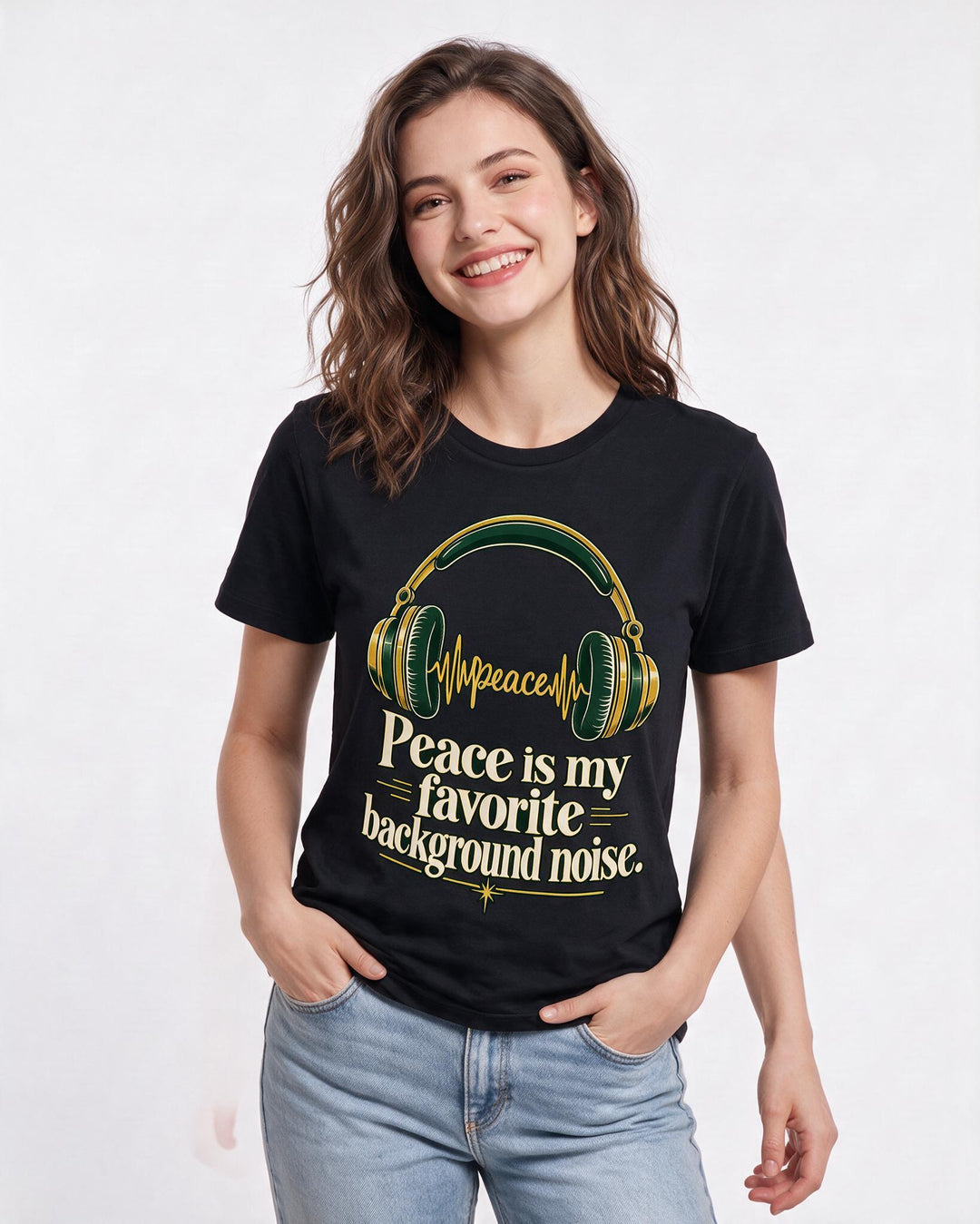 Christian Faith Black T-Shirt for Women – Everyday Expression Graphic Tee product image 1
