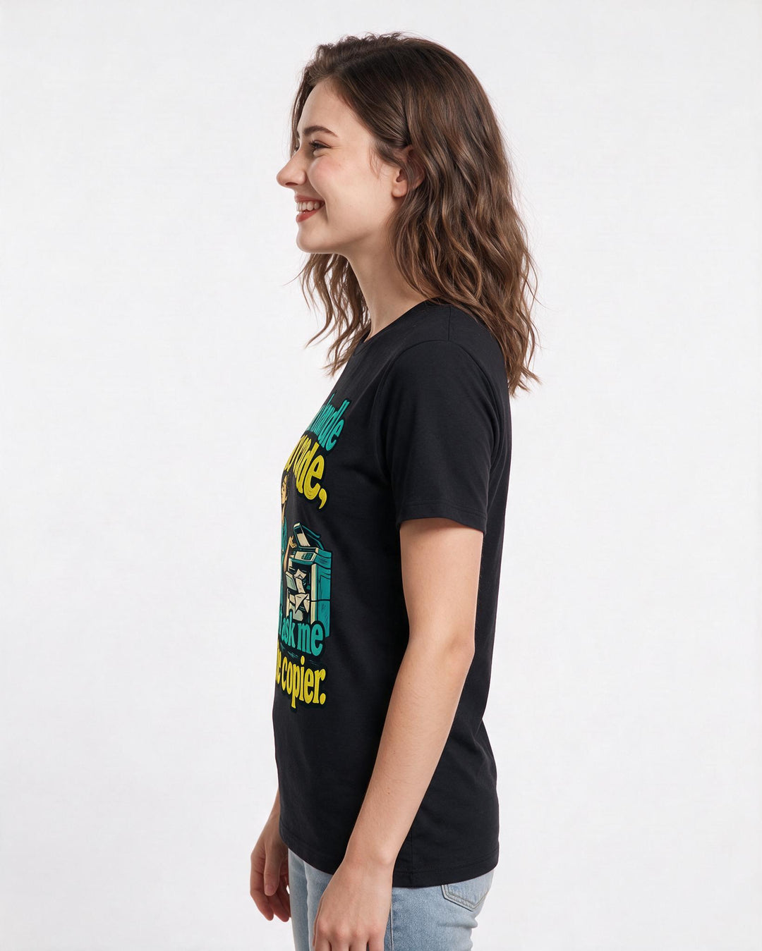 Nurse Black T-Shirt for Women – Nursing Life Graphic Tee product image 2