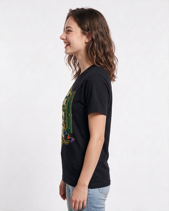 Pride Black T-Shirt for Women – Everyday Expression Graphic Tee product image 2