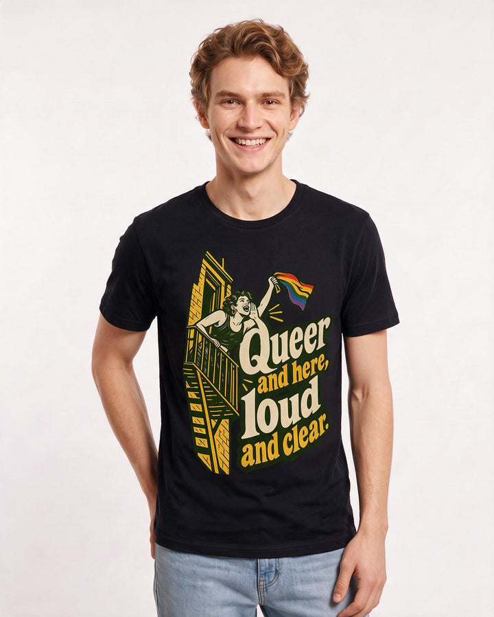 Pride Black T-Shirt for Men – Everyday Expression Graphic Tee product image 1