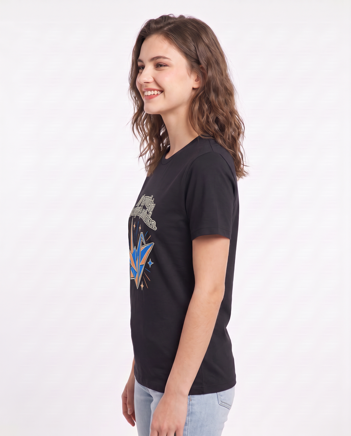 My way of being is complete, not broken - Women's Black T-Shirt product image 3