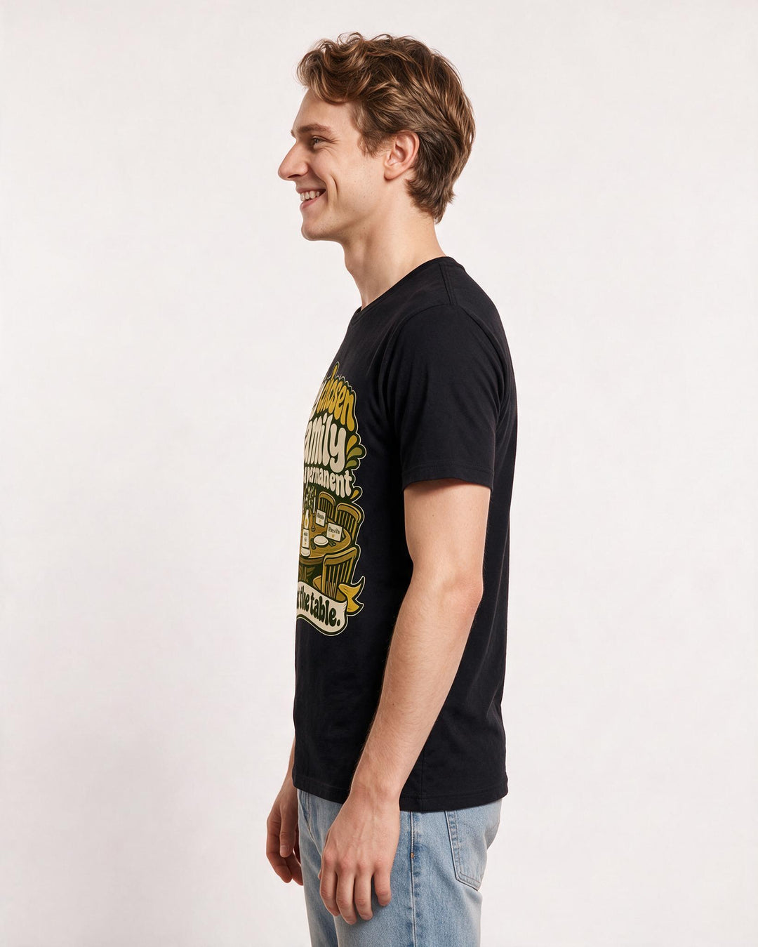 Pride Black T-Shirt for Men – Everyday Expression Graphic Tee product image 2