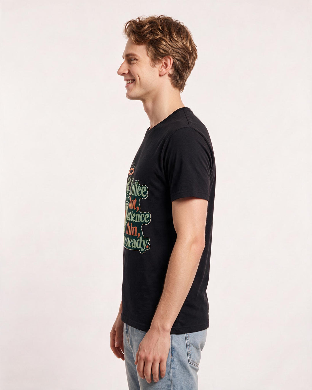Christian Faith Black T-Shirt for Men – Everyday Expression Graphic Tee product image 2