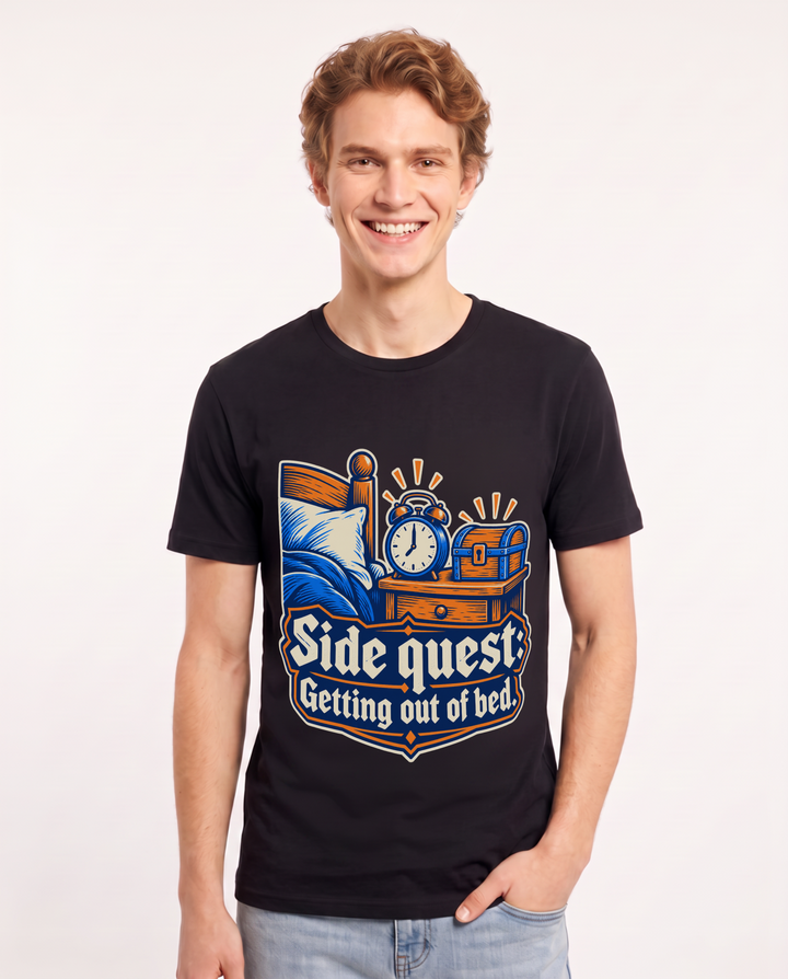 Gaming Black T-Shirt for Men – Game Night Graphic Tee product image 3