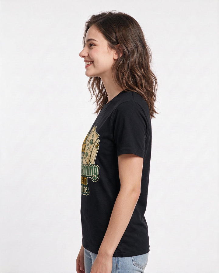 Gaming Black T-Shirt for Women – Game Night Graphic Tee product image 2