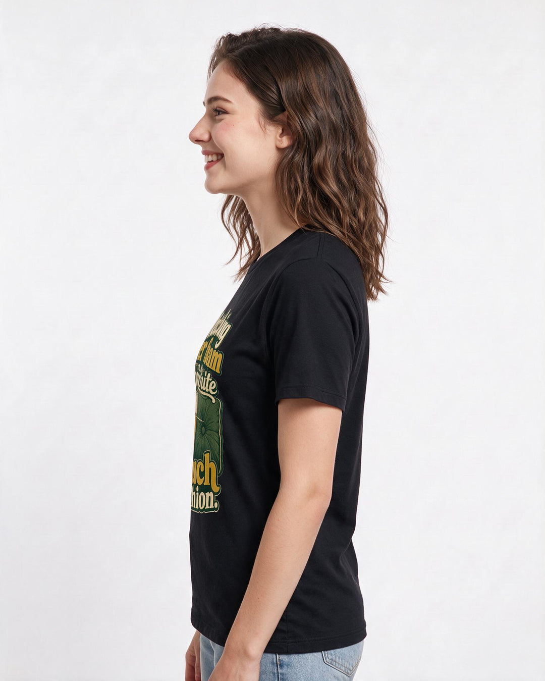Beer Black T-Shirt for Women – Everyday Expression Graphic Tee product image 2