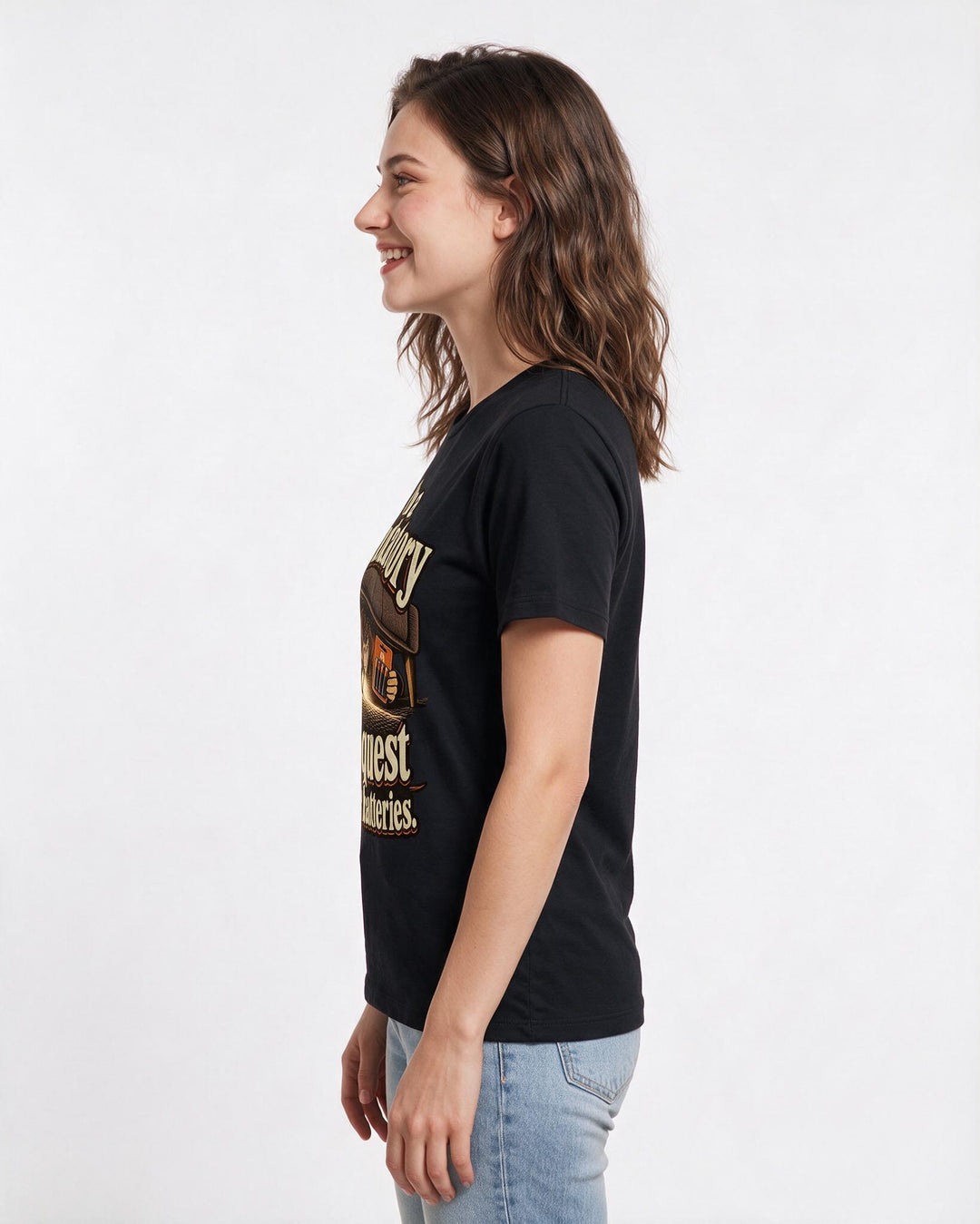 Gaming Black T-Shirt for Women – Game Night Graphic Tee product image 2