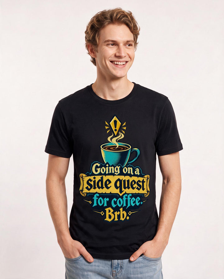 Gaming Black T-Shirt for Men – Game Night Graphic Tee product image 1