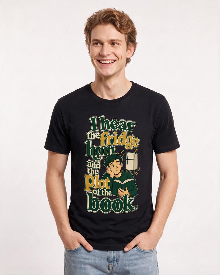 Neurodiversity Black T-Shirt for Men – Everyday Expression Graphic Tee product image 3