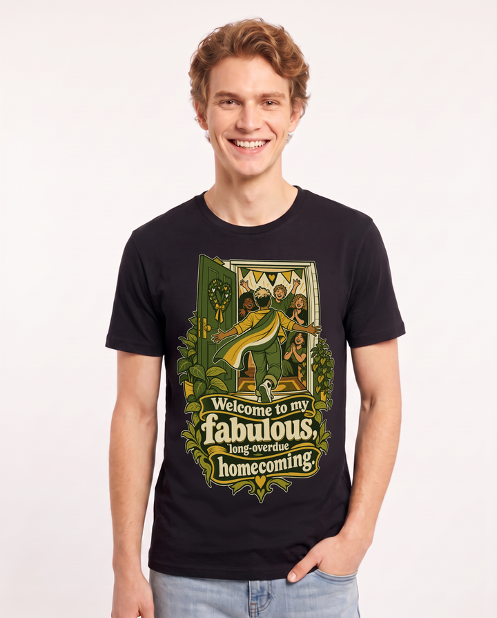 Pride Black T-Shirt for Men – Everyday Expression Graphic Tee product image 3