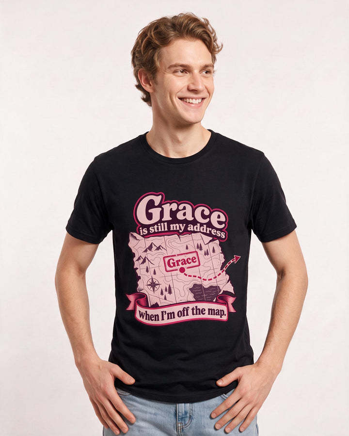 Christian Faith Black T-Shirt for Men – Everyday Expression Graphic Tee product image 1
