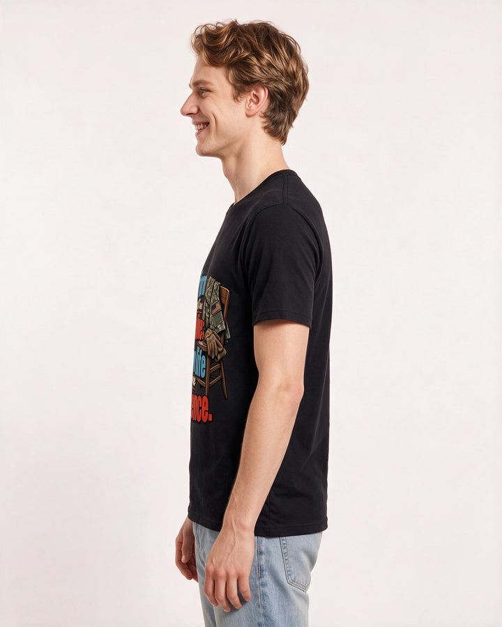 Veteran Black T-Shirt for Men – Everyday Expression Graphic Tee product image 2