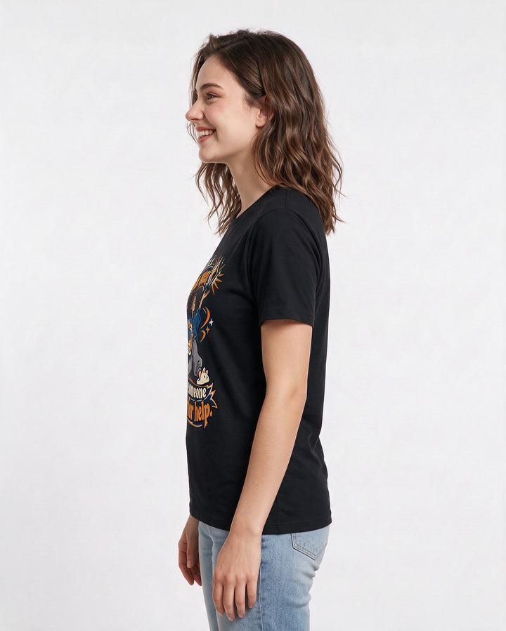 Gaming Black T-Shirt for Women – Game Night Graphic Tee product image 2