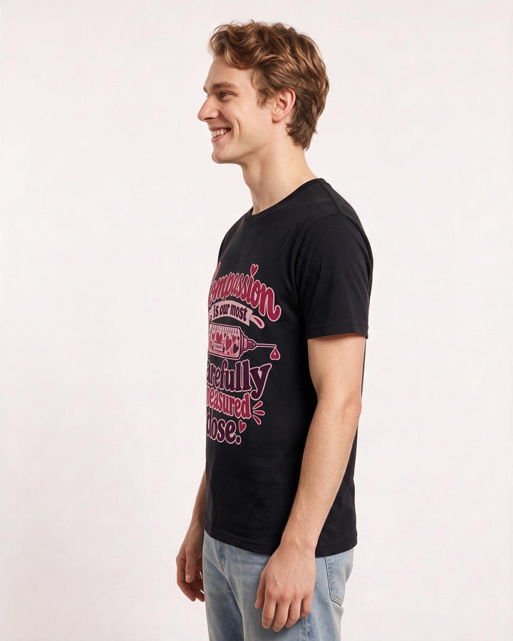 Nurse Black T-Shirt for Men – Nursing Life Graphic Tee product image 2