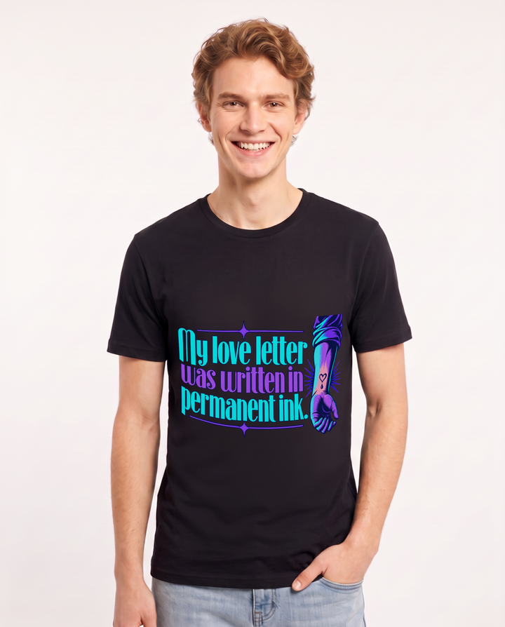 Pride Black T-Shirt for Men – Everyday Expression Graphic Tee product image 3