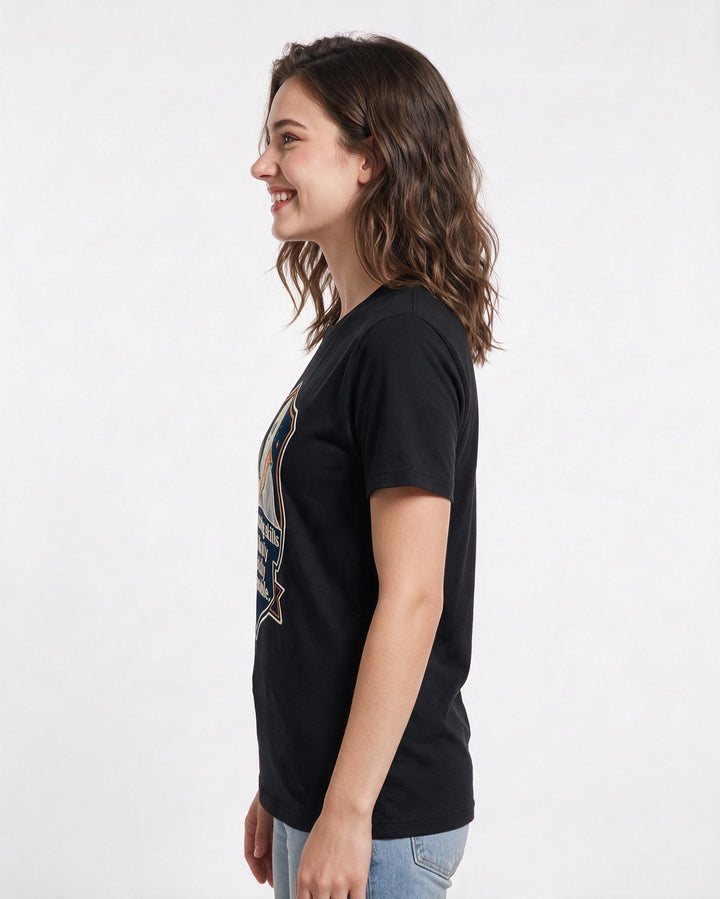 Funny Halloween Women's Black T-Shirt – My ghosting skills are finally product image 2