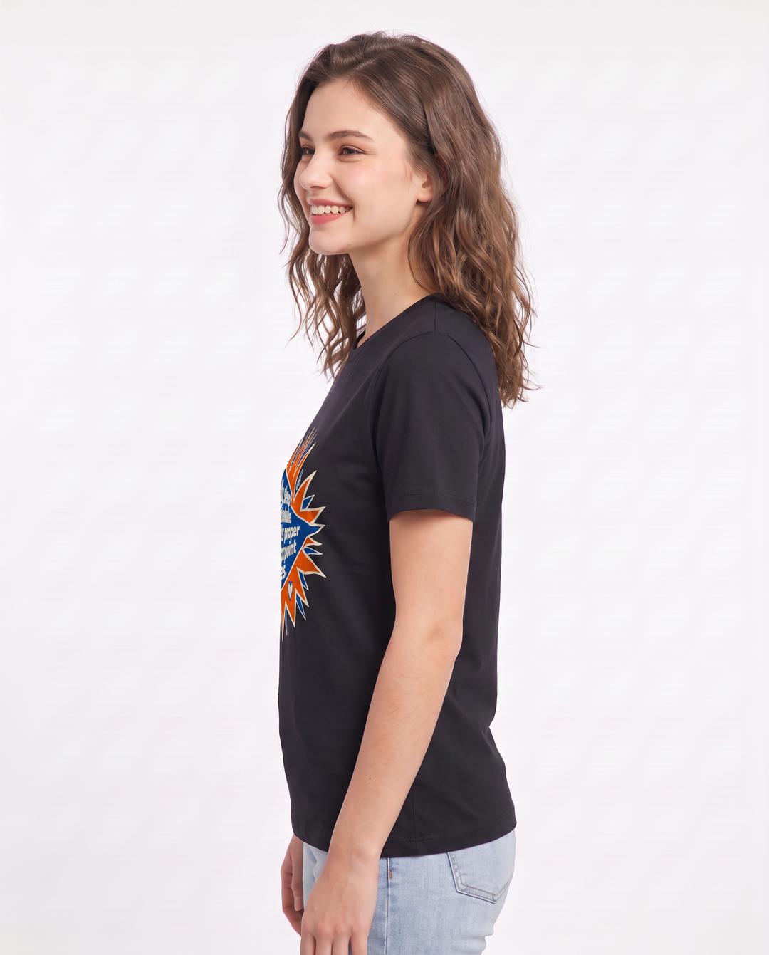 Gaming Women's Black T-Shirt - My sleep schedule lacks proper product image 2