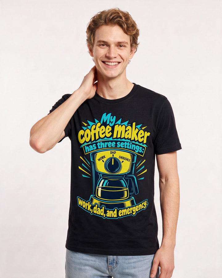 Mom Black T-Shirt for Men – Everyday Expression Graphic Tee product image 1