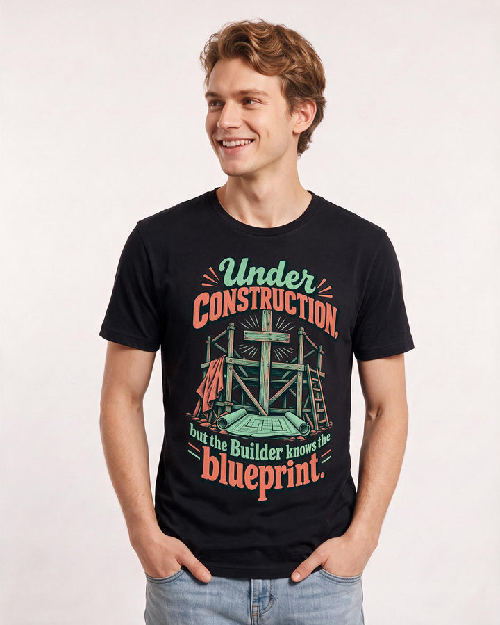 Christian Faith Black T-Shirt for Men – Everyday Expression Graphic Tee product image 1