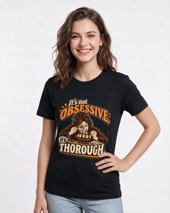 Neurodiversity Black T-Shirt for Women – Everyday Expression Graphic Tee product image 1