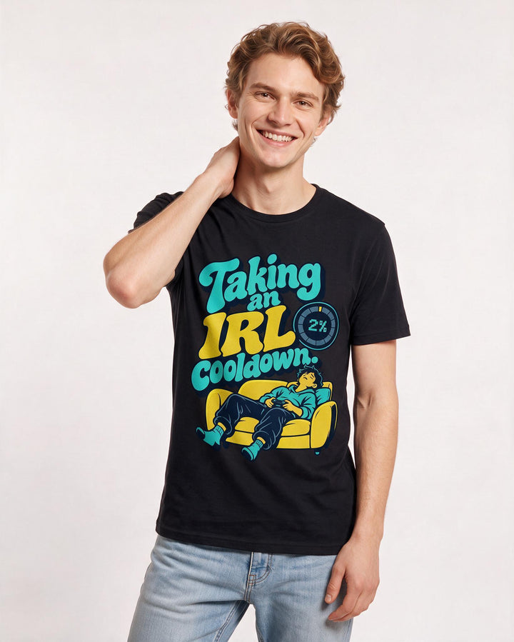 Gaming Black T-Shirt for Men – Game Night Graphic Tee product image 1