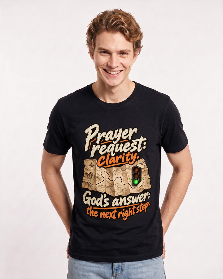 Christian Faith Black T-Shirt for Men – Everyday Expression Graphic Tee product image 1