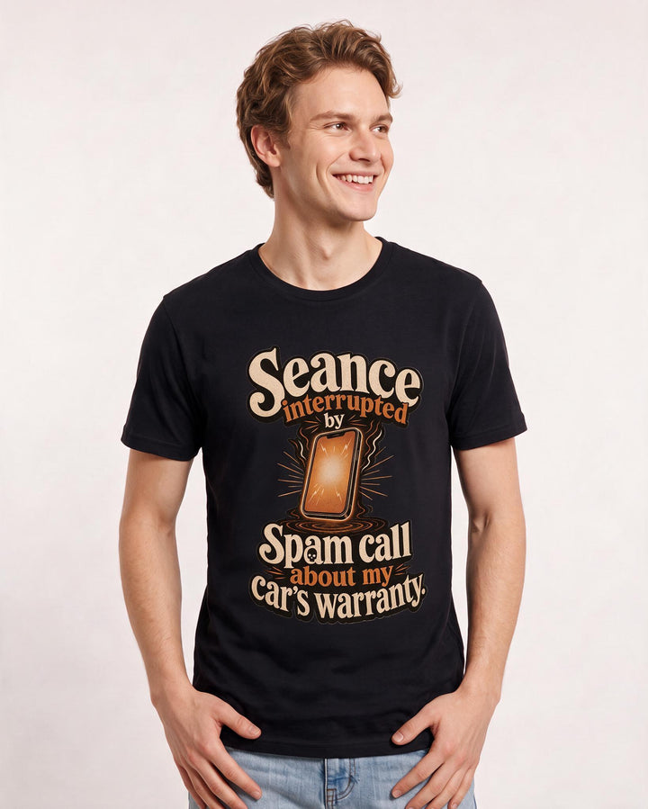Halloween Black T-Shirt for Men – Halloween Theme Graphic Tee product image 1