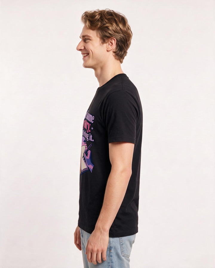 Pride Black T-Shirt for Men – Everyday Expression Graphic Tee product image 2
