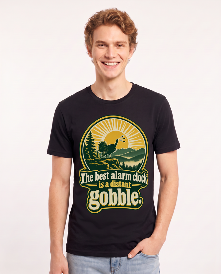 Hunting Black T-Shirt for Men – Everyday Expression Graphic Tee product image 3