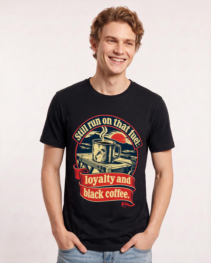 Veteran Black T-Shirt for Men – Everyday Expression Graphic Tee product image 1