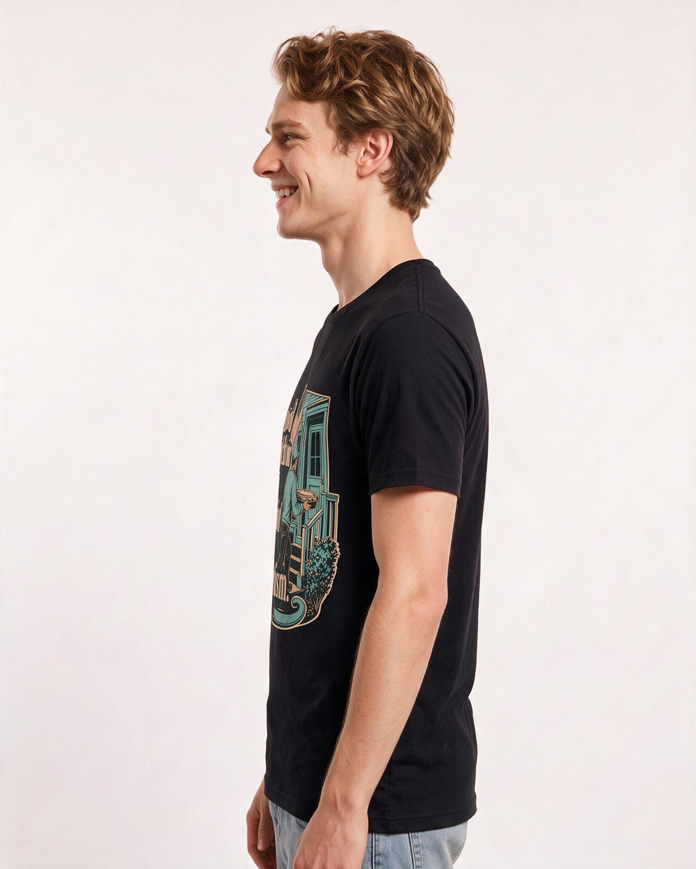 Patriotic Black T-Shirt for Men – Everyday Expression Graphic Tee product image 2