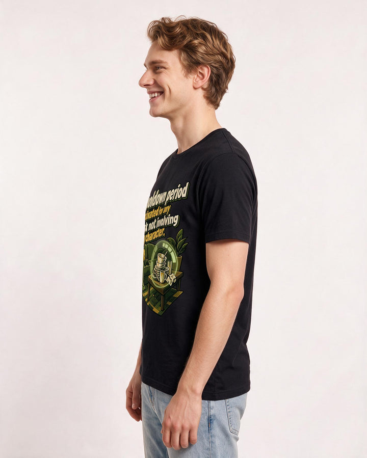 Gaming Black T-Shirt for Men – Game Night Graphic Tee product image 2