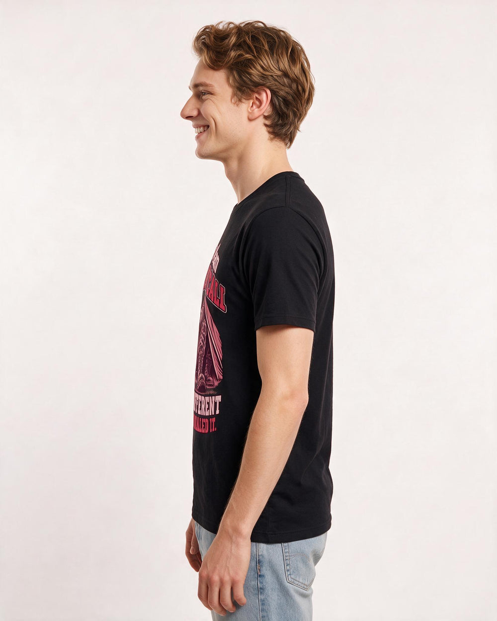 Hunting Black T-Shirt for Men – Everyday Expression Graphic Tee product image 2