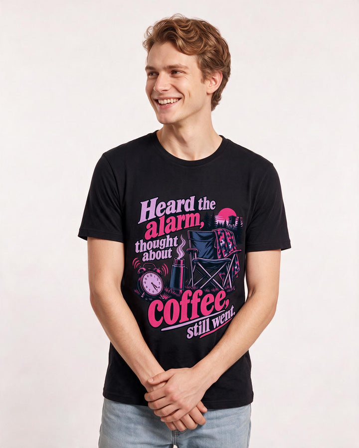 Hunting Black T-Shirt for Men – Everyday Expression Graphic Tee product image 1