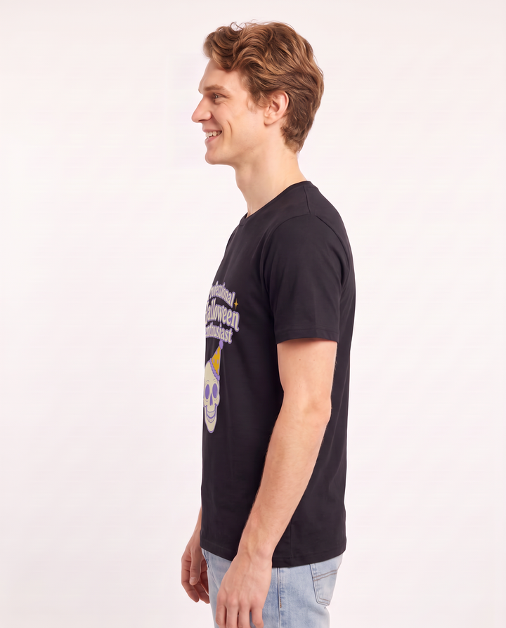 Professional Halloween enthusiast - Men's Black T-Shirt product image 3