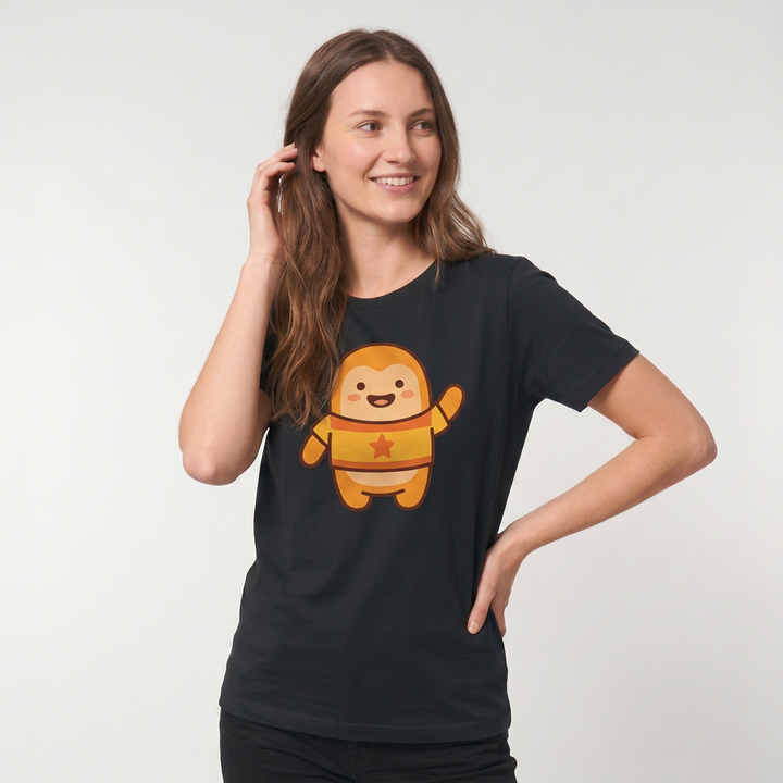 - Black T-Shirt mockup 1