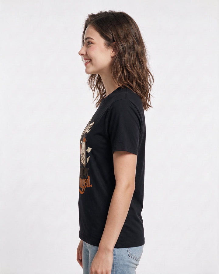 Christian Faith Black T-Shirt for Women – Everyday Expression Graphic Tee product image 2