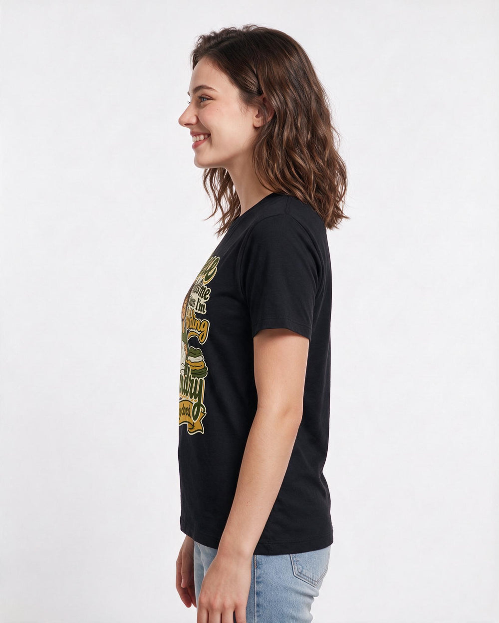 Christian Faith Black T-Shirt for Women – Everyday Expression Graphic Tee product image 2