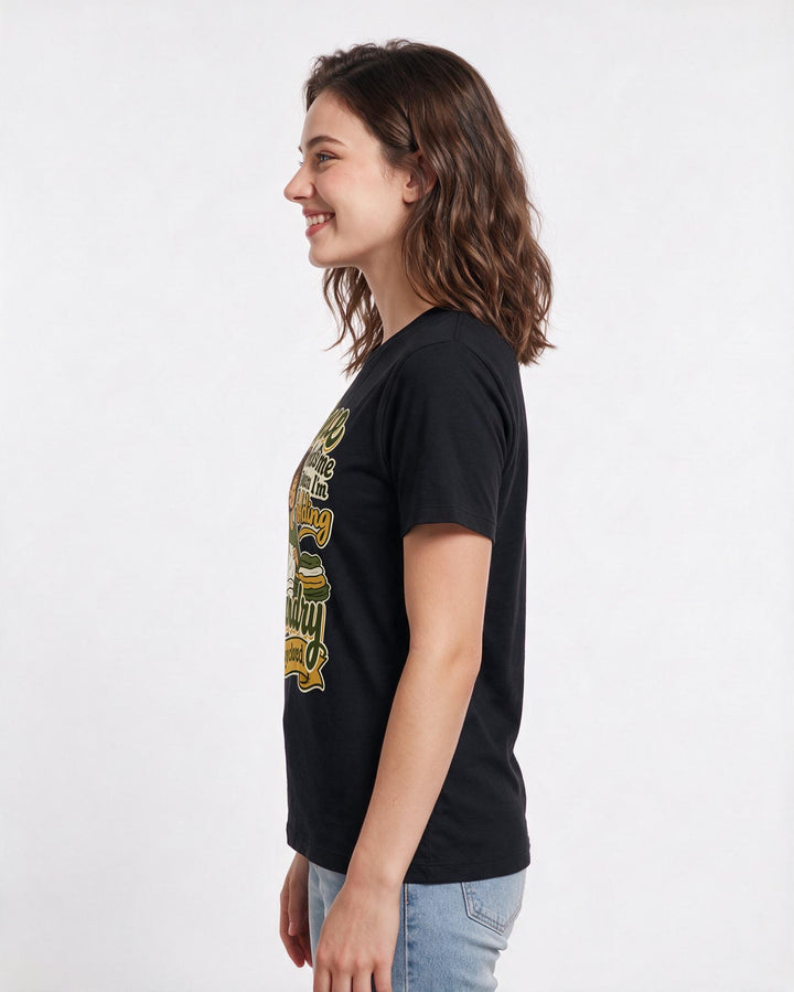 Christian Faith Black T-Shirt for Women – Everyday Expression Graphic Tee product image 2