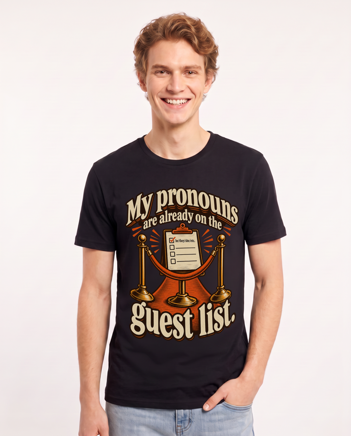 Pride Black T-Shirt for Men – Everyday Expression Graphic Tee product image 3