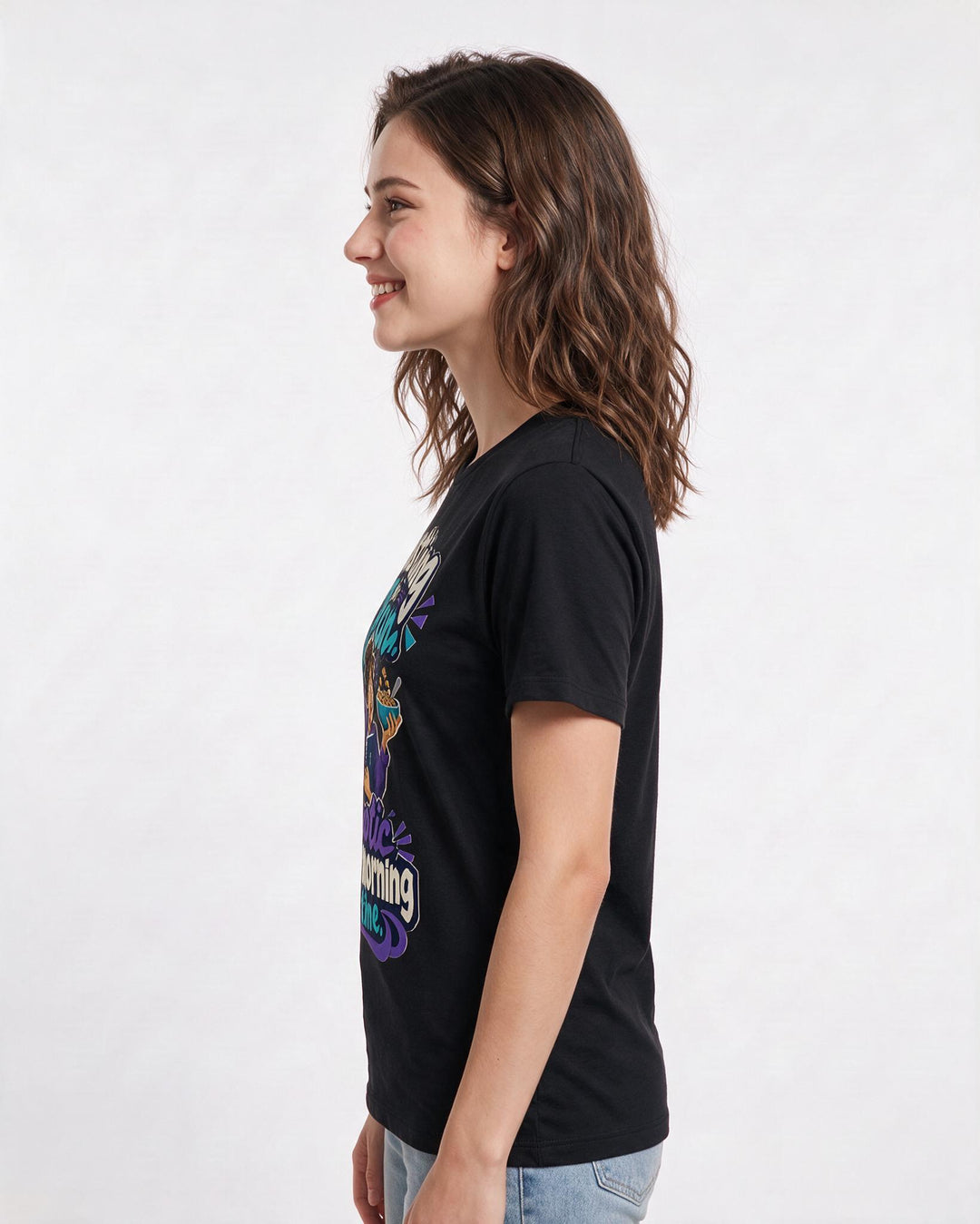 Christian Faith Black T-Shirt for Women – Everyday Expression Graphic Tee product image 2