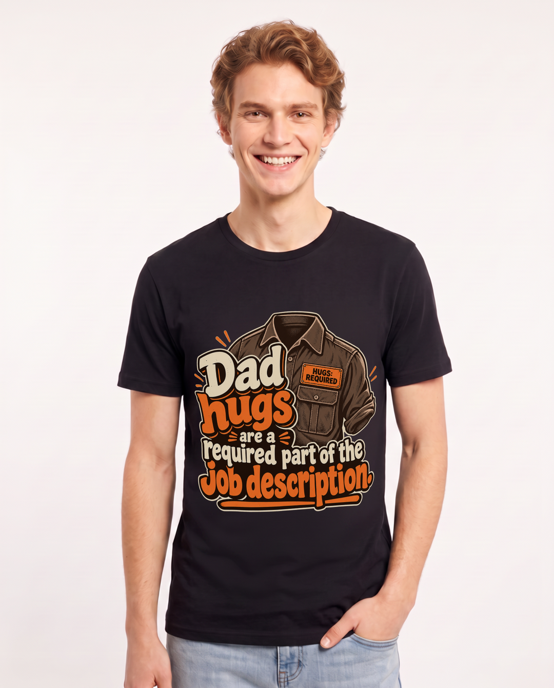 Dad Black T-Shirt for Men – Everyday Expression Graphic Tee product image 3