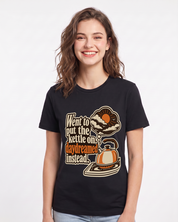 Meme Black T-Shirt for Women – Everyday Expression Graphic Tee product image 3
