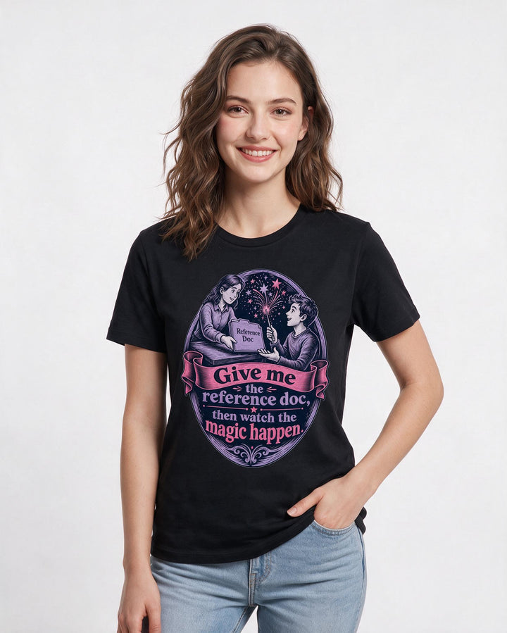 Neurodiversity Black T-Shirt for Women – Everyday Expression Graphic Tee product image 1
