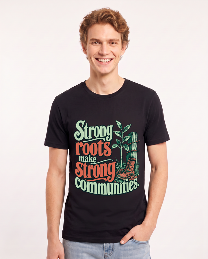 Patriotic Black T-Shirt for Men – Everyday Expression Graphic Tee product image 3
