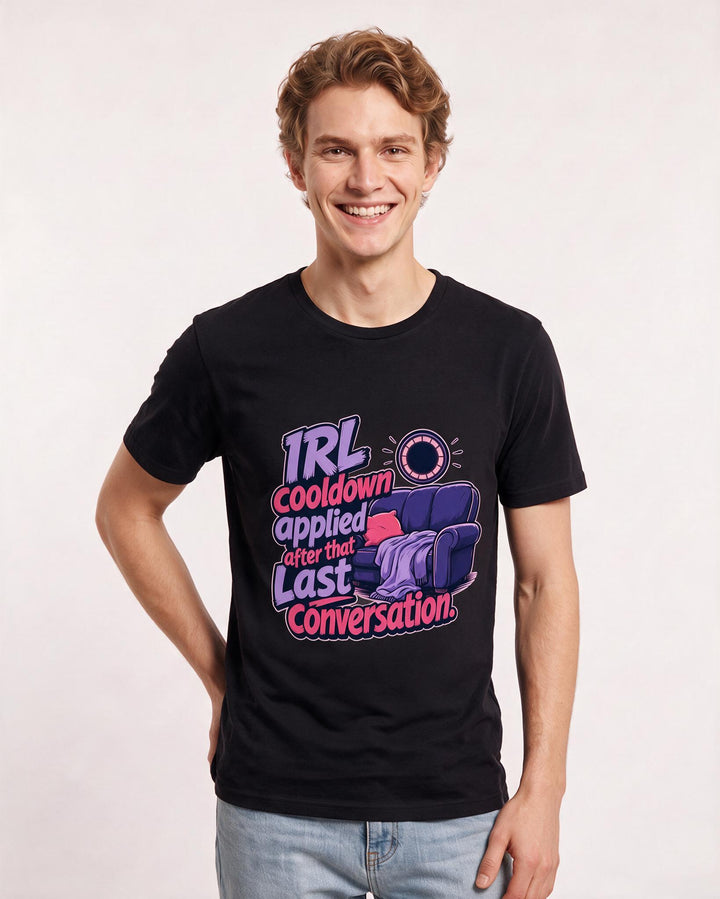 Gaming Black T-Shirt for Men – Game Night Graphic Tee product image 1