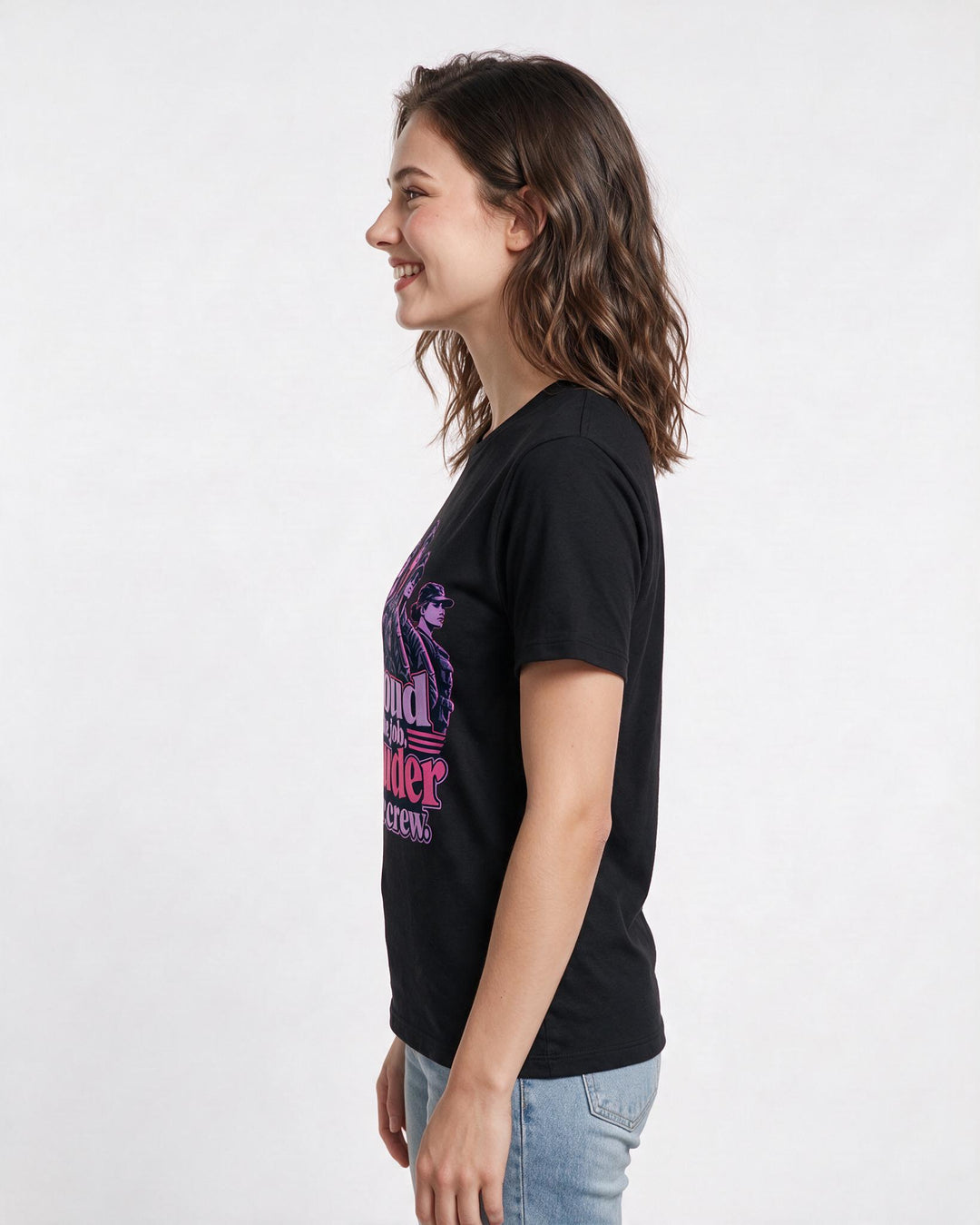Veteran Black T-Shirt for Women – Everyday Expression Graphic Tee product image 2